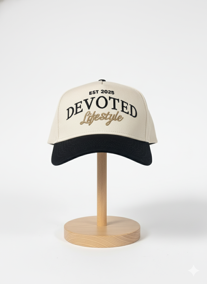 Devoted  Black Two-Tone Cap