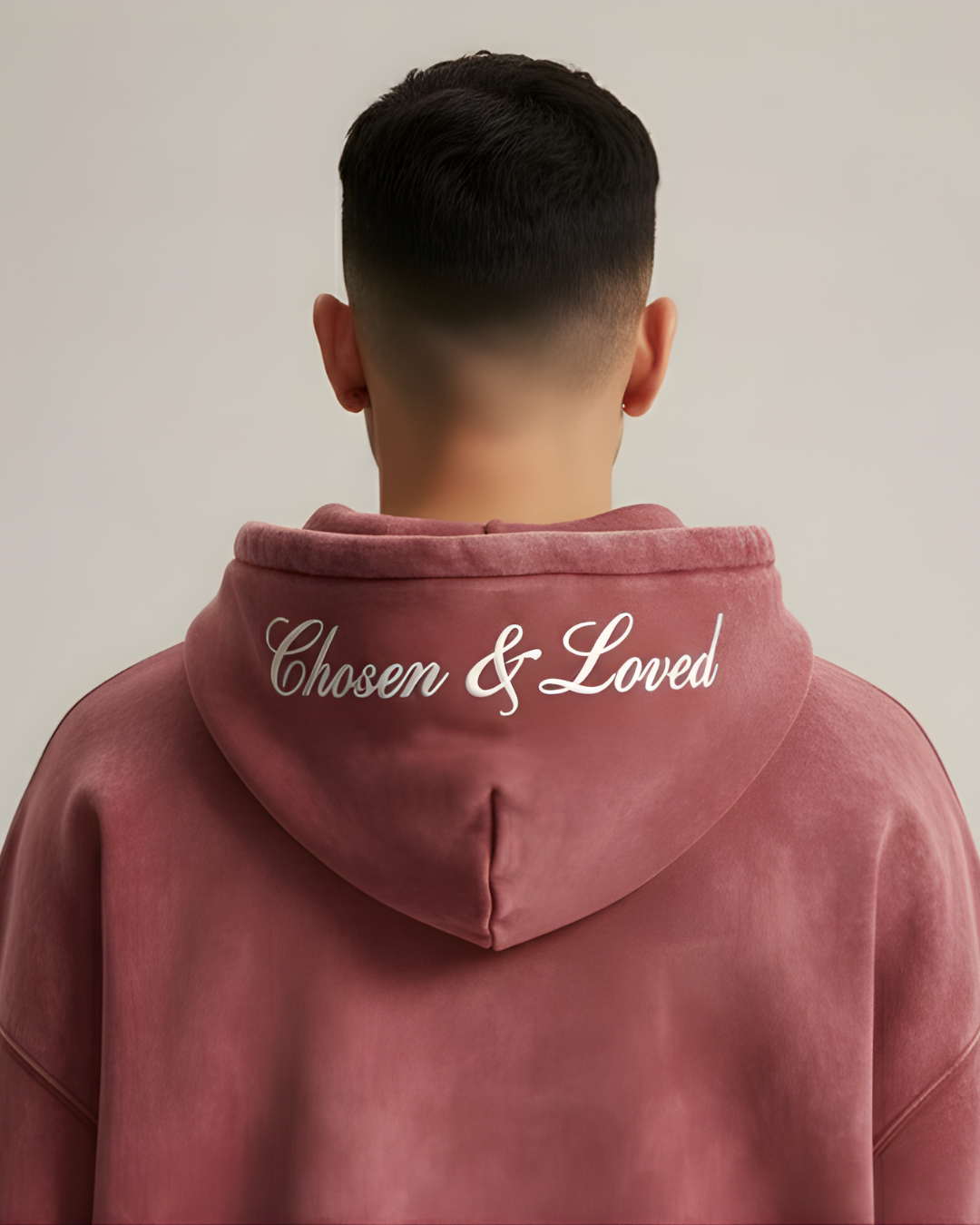 Chosen & Loved Hoodie - Valentines Drop