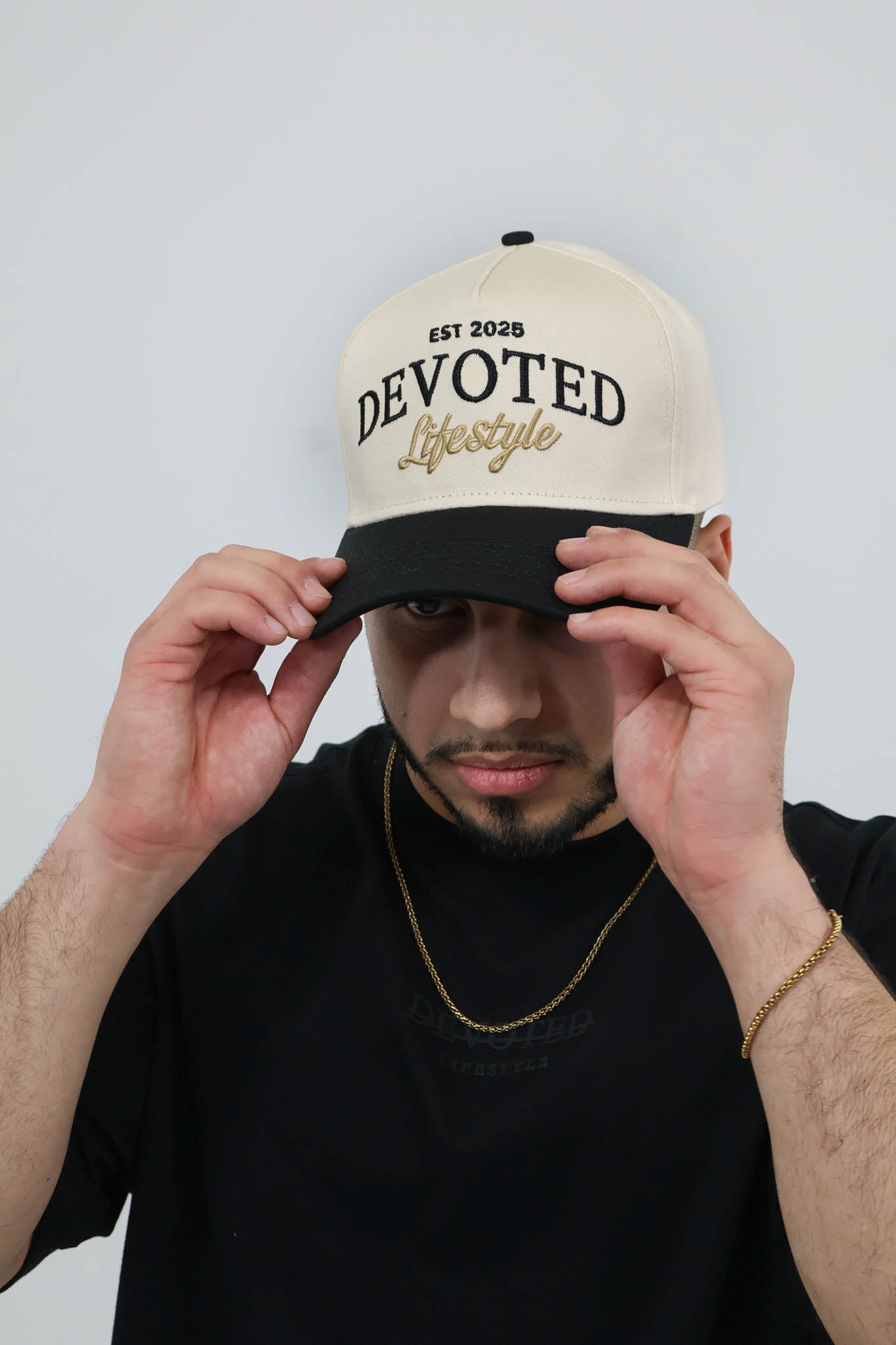 Devoted  Black Two-Tone Cap